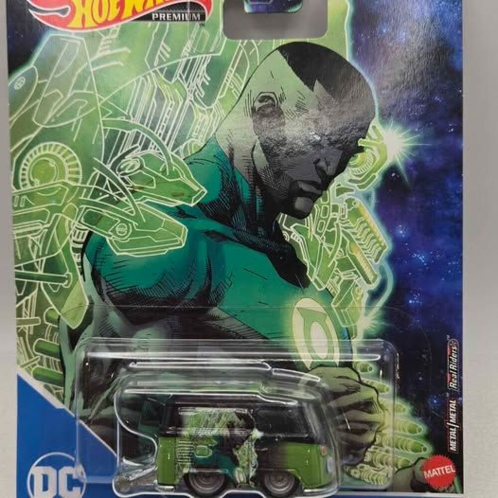 Hot Wheels Premium DC Pop Culture Green Lantern Kool Kombi 2/5 (DLB45) - NIB